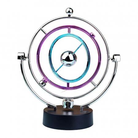 Cadou Birou Perpetuum Mobile Orbita cu baterii - Multicolor [0]