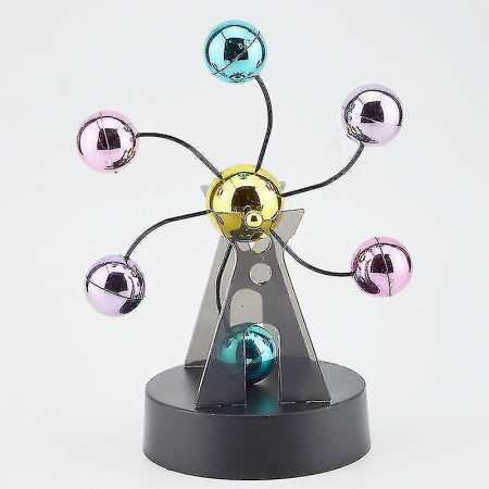 Cadou Birou Perpetuum Mobile Morisca, cu baterii - Multicolor [0]