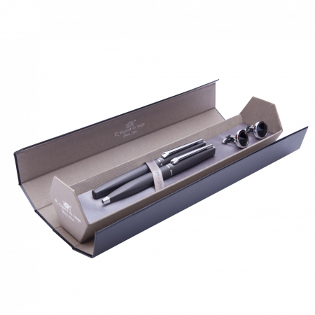 Cadou Business Desk Mat Grey Stilou Desk, Pix si Butoni [2]