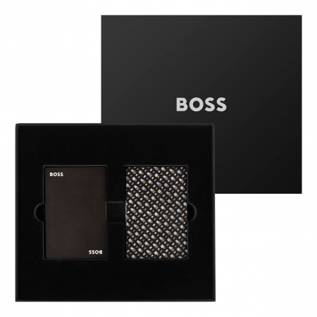 Cadouri nunta - Carti de Joc Luxury by BOSS, Iconic Black