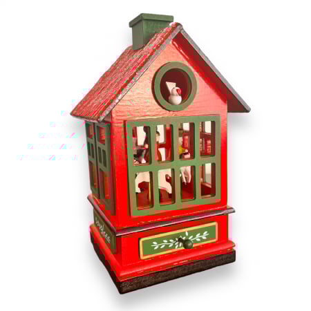 Cadou Craciun Casuta cu Carusel Muzical Christmas [1]
