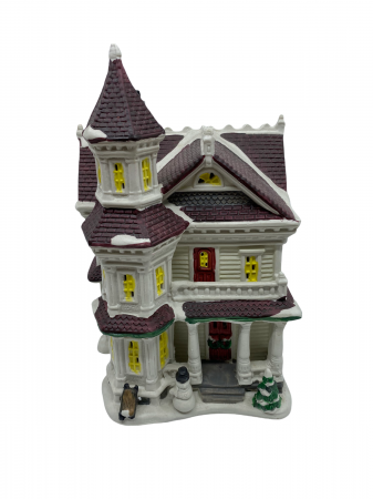 Cadou Craciun Decoratiune - Castel Christmas cu luminite [2]