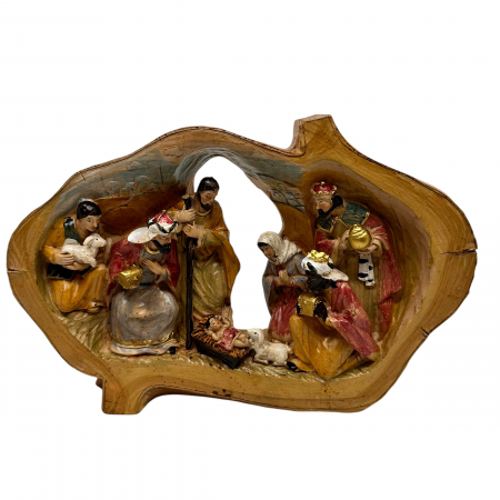 Cadouri de Craciun Pentru Femei - Cadou Craciun Rustic Decoratiune Scena Nasterea Domnului