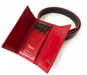 Cadou Personalizabil Lady Port Chei/Portofel si Curea Piele Naturala Borealy [1]