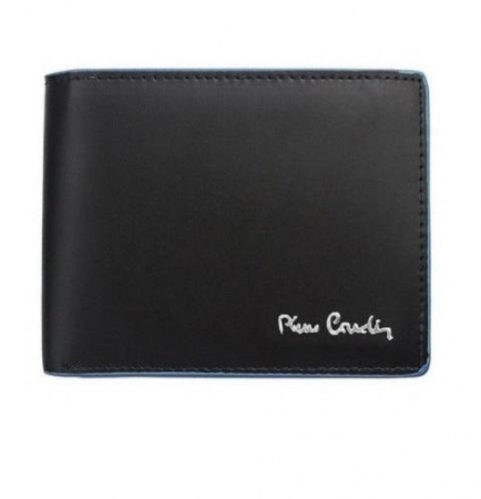 Gentleman Cadou Portofel Pierre Cardin piele naturala cu protectie RFID & Cravata Matase Naturala [4]