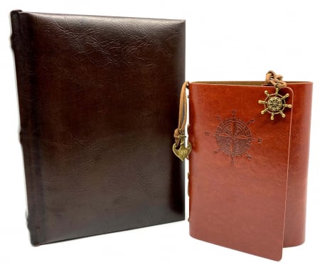 Cadou Leather Book - Cutie de Depozitare si Agenda by Borealy [0]