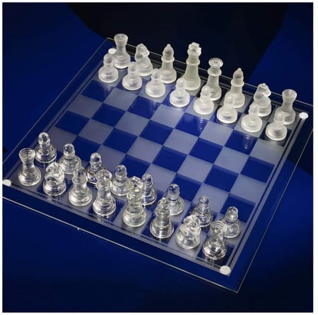 Glass Chess - XL - 40 x 40 cm [2]