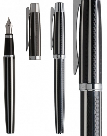 Cadou Style Blue Cravata Matase si Stilou Ungaro Desk [2]