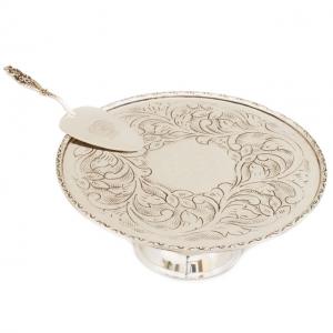 Paletă de Tort Silver, Sheffield by Chinelli - made in Italy - 13 cm [5]