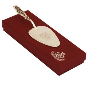 Cadouri Constantin si Elena - Paletă de Tort Silver, Sheffield by Chinelli - made in Italy - 13 cm