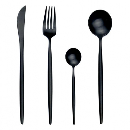 Set Tacâmuri 24 piese Black Portuguese [1]