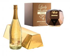 Cadou Lady Million Prive 50 ml & Sampanie foita de aur 0,7 ml [0]