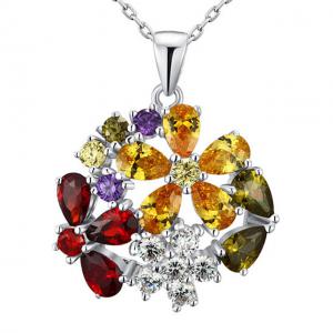 Colier Borealy Argint 925 Multi-Colour Topaz Delight [0]