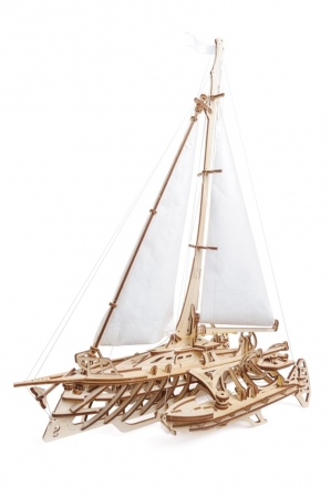 Barca Trimaran Puzzle 3D Mecanic [0]