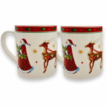 Cadou Crăciun  2 Căni Santa [2]