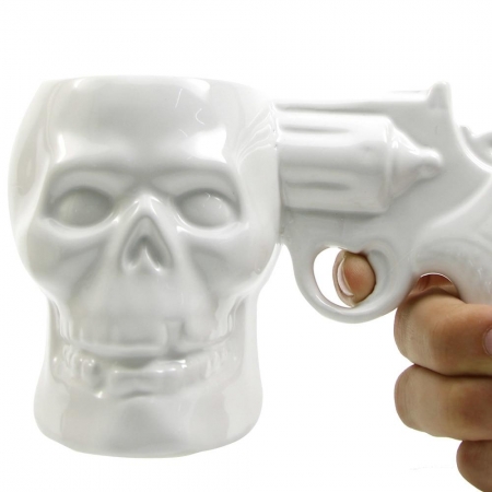 Cana Skull Syringe Mug by Borealy [0]