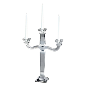 CANDELABRO 3 FIAMME GIGANTE Sfeșnic din cristal by Chinelli, made in Italy [0]