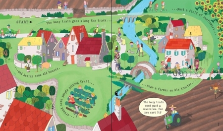 Carte Pull-back Busy Train [2]