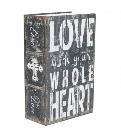 Seif in forma de Carte - Love - Big size 24 x 15,5 x 5,5 cm [5]
