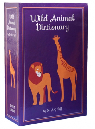 Carte Seif Wild Animal Dictionary, Medium size: 18 x 12, 5,5 cm [0]