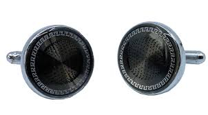 Ceas Christian Lacroix, Pix Treillis Desk Christian Lacroix si Butoni Elegant Round Silver by Borealy [9]