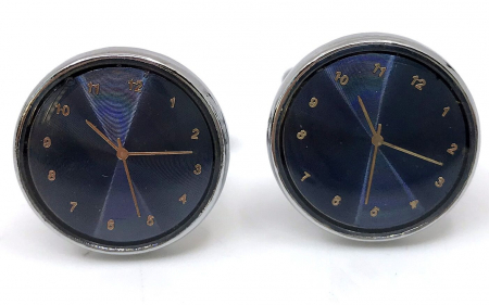 Ceas Date Element Navy Christian Lacroix si Butoni Azure Clock by Borealy Desk - Copie [2]