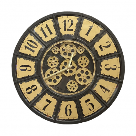 Ceas de Perete Gold Wheels Galaxy [0]