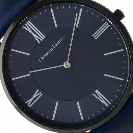 Ceas Even Blue Christian Lacroix piele naturala & Batista Matase Naturala Borealy [1]