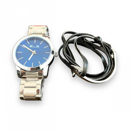 Ceas Matteo Ferari Silver Prestige & Bratara Ancora [3]