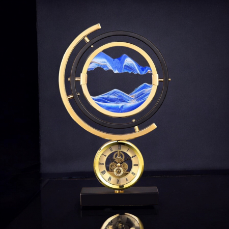 Ceas decorativ cu nisip artistic - Art Table Clock [3]