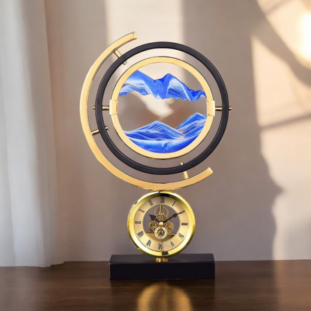 Ceas decorativ cu nisip artistic - Art Table Clock [4]