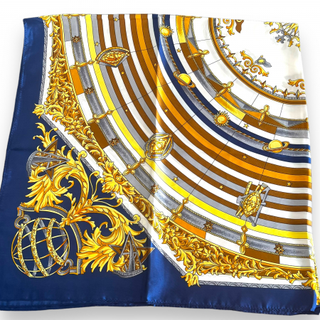 Ceas Q&Q, Cercei Gold Flower si Esarfa Matase Borealy [2]