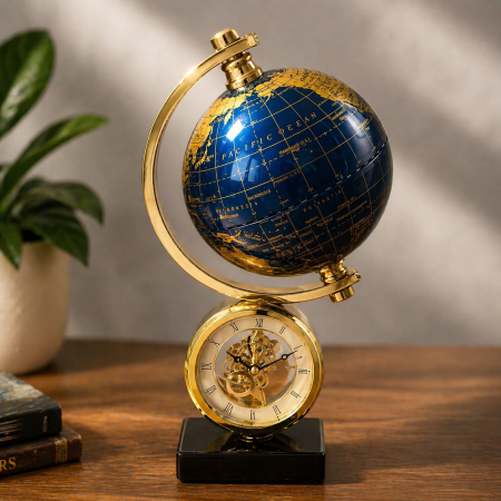 Ceas World Clock Bleumarine [2]