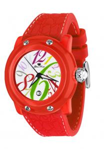 Ceas Alligator Red Print Glam Rock [0]