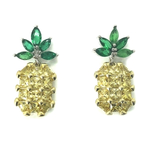 Cercei Borealy Ananas Citrin [0]