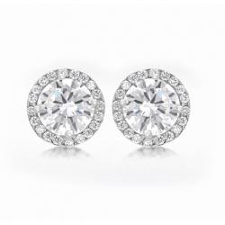 Cadouri cu cele mai multe feedbackuri - Cercei Borealy Aur 9 kt Halo One