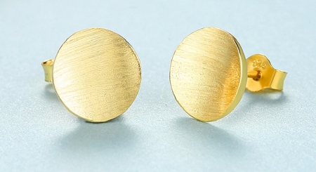 Cercei Borealy Argint 925 MagicJewelry, Gold Plated [1]