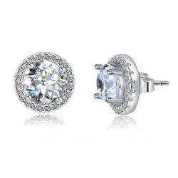 Cercei Borealy Argint Diamonds Halo One & Two [1]