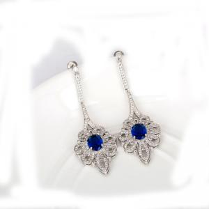Cercei Borealy Chandelier Glam Royal Blue [1]