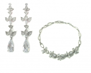 Cercei si Bratara Borealy Glam Bride [0]