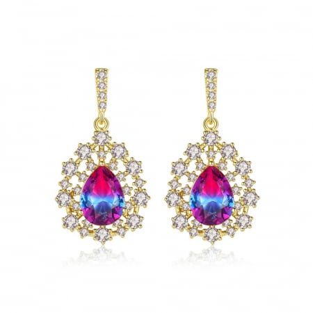 Cercei Sapphire Colours Fleur [3]