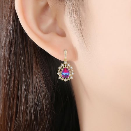 Cercei Sapphire Colours Fleur [1]