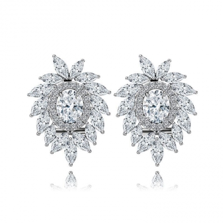 Cercei Bridal Leaf Glamour by Borealy [0]