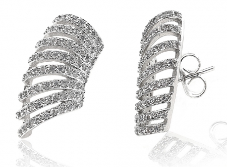 Cercei White Ear Cuff by Borealy [1]