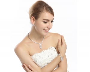 Set Cercei si Colier Borealy Crystals Dolce Luxury [7]