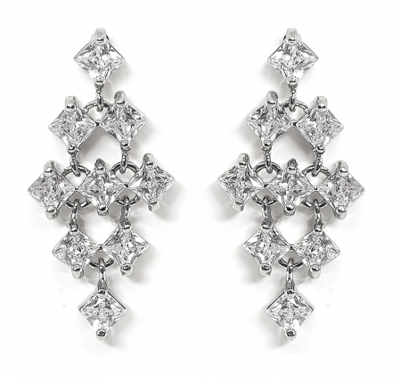 Cercei Crystal Romb [0]