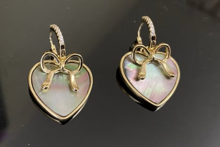 Cercei Pure Sidef by Borealy, placati cu aur [1]