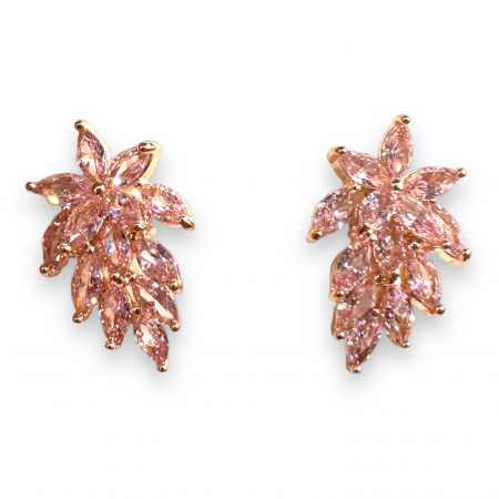 Cercei Irisa Flower Pink [3]