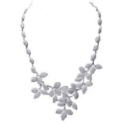 Set Colier si Cercei Leaf Luxury by Borealy [1]