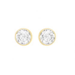 Cercei pentru Copii Borealy Aur Galben 9 K Pink Crystal [0]